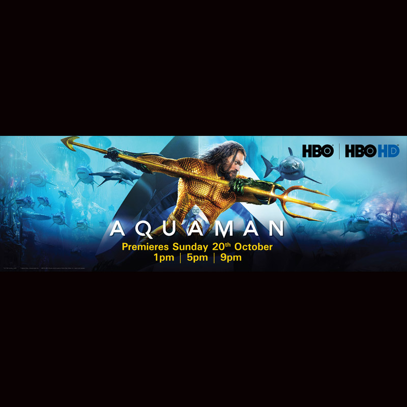 HBO and HBO HD to premiere ‘Aquaman’ on October 20