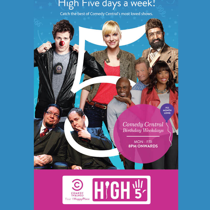 Fifth milestone: Comedy Central with 67 mn viewership observes 10 pc FCT growth