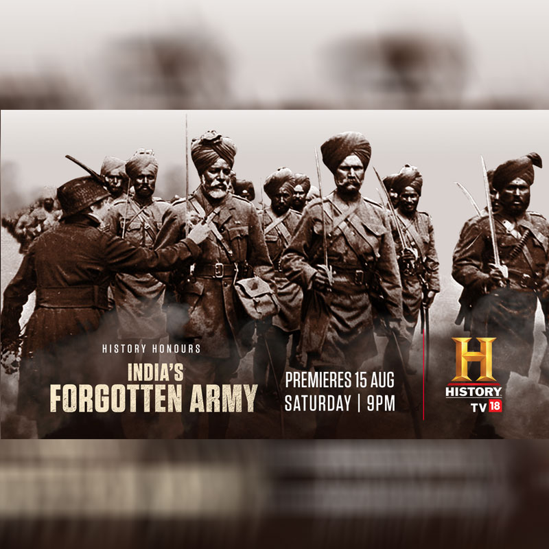 This Independence Day, watch ‘India’s Forgotten Army,’ the untold story of India’s role in World War I, on History TV18