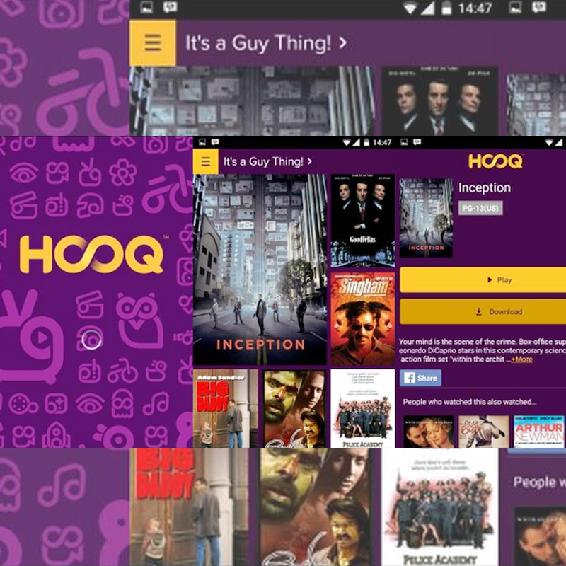 HOOQ videos for Hyderabadis through ACT Fibernet