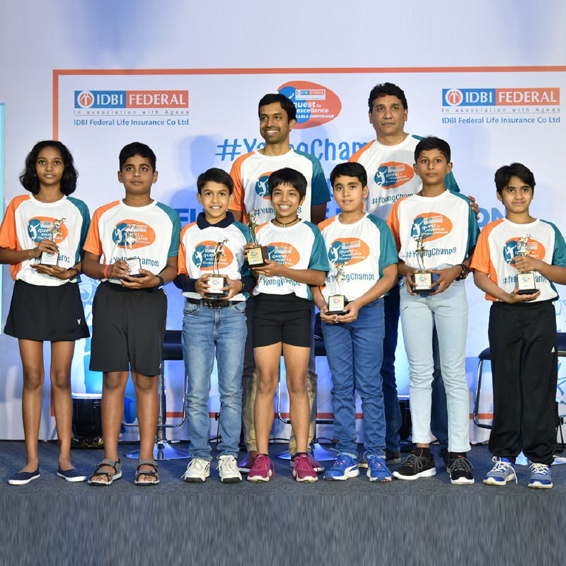 Seven talented children emerge as the winners of the first edition of the IDBI Federal Quest For Excellence
