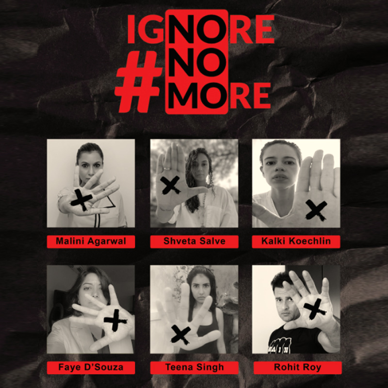 Are You Tired Of Creepy DMs? So Are We. #IgnoreNoMore a movement by Malini’s Girl Tribe