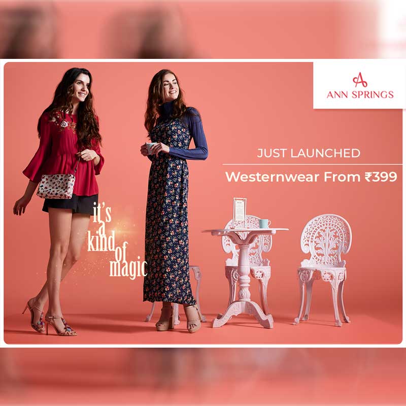 Flipkart Launches Ann Springs, a women’s Western wear private label brand