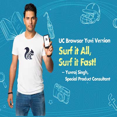 UC Browser appoints Yuvraj Singh as brand ambassador