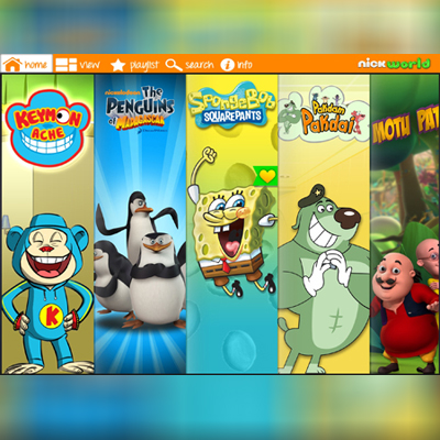Now watch Nickelodeon on the go