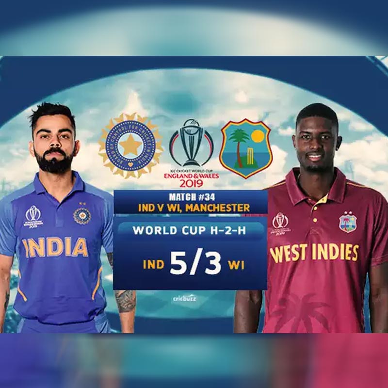 ICC World Cup 2019, India vs West Indies: TV listing, live streaming, date, time