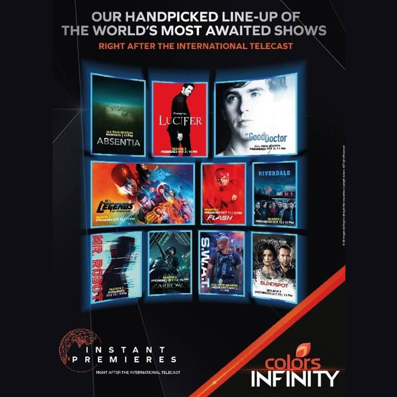 Colors Infinity to premiere latest international shows within 24 hours of its international telecast