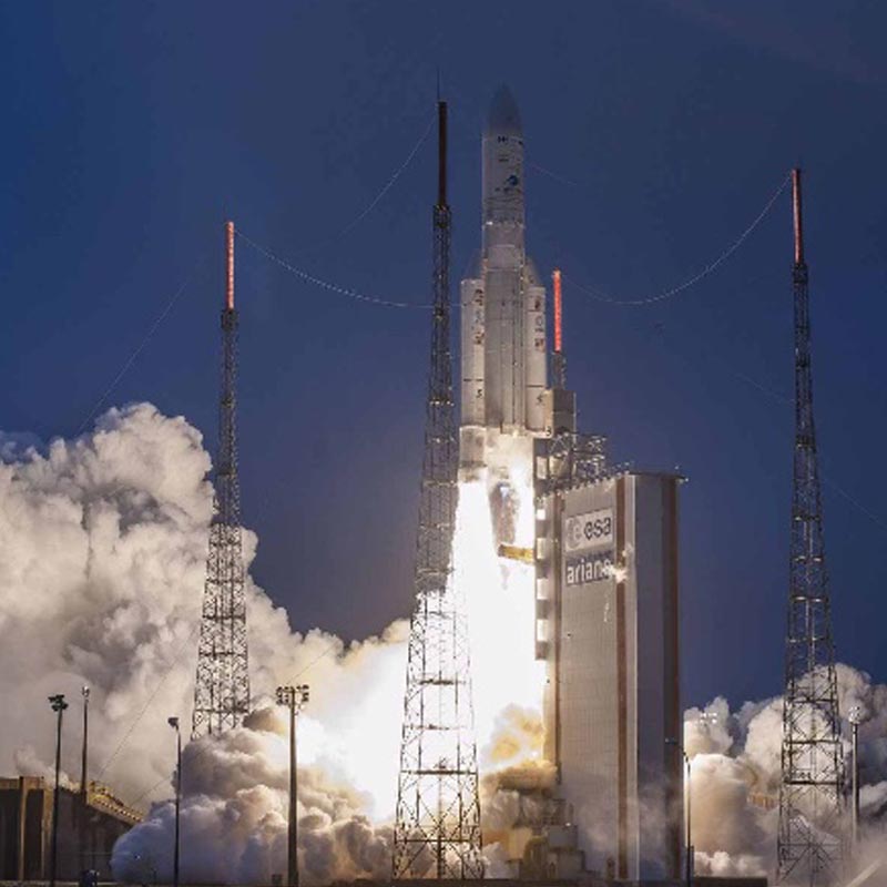 India’s communication satellite GSAT-31 launched successfully from French Guiana