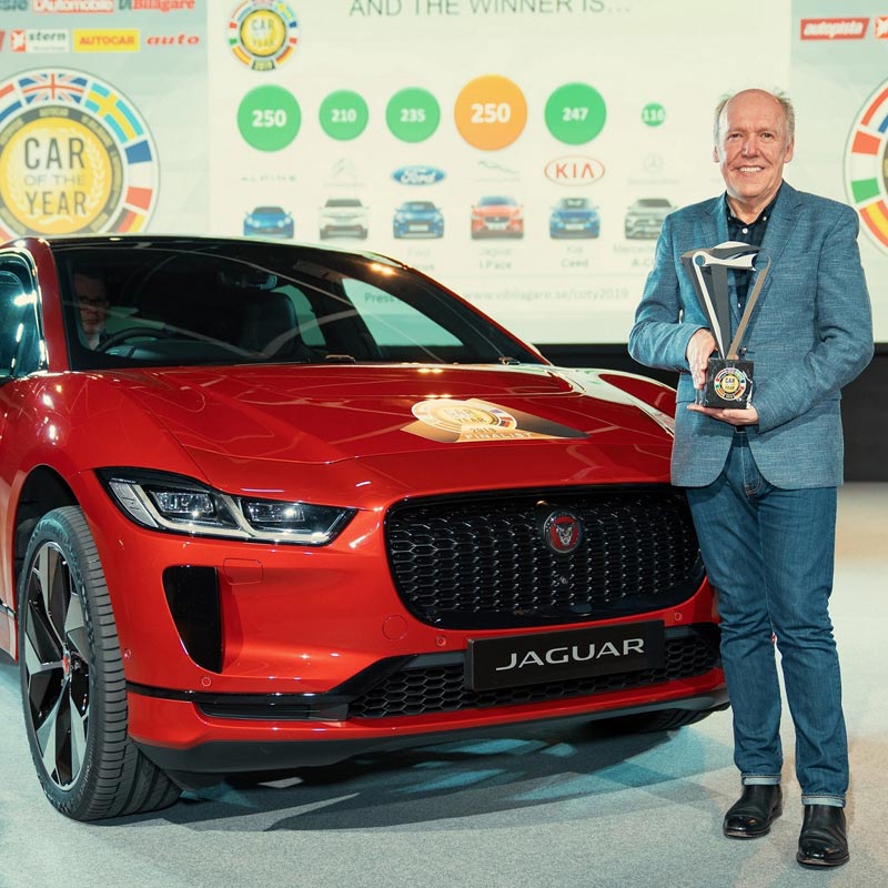 Jaguar I-Pace is European car of the year