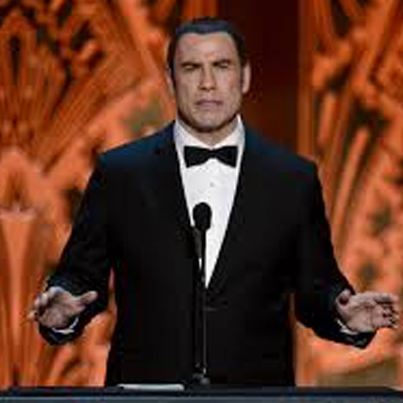 John Travolta gets lifetime achievement award