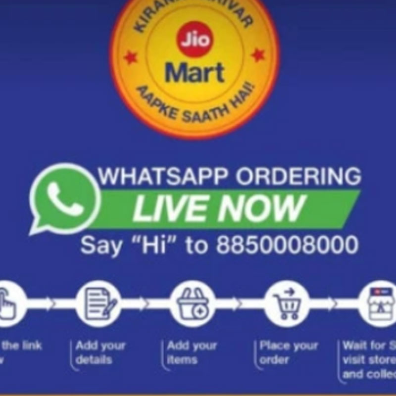 JioMart goes live on WhatsApp in some areas in Mumbai