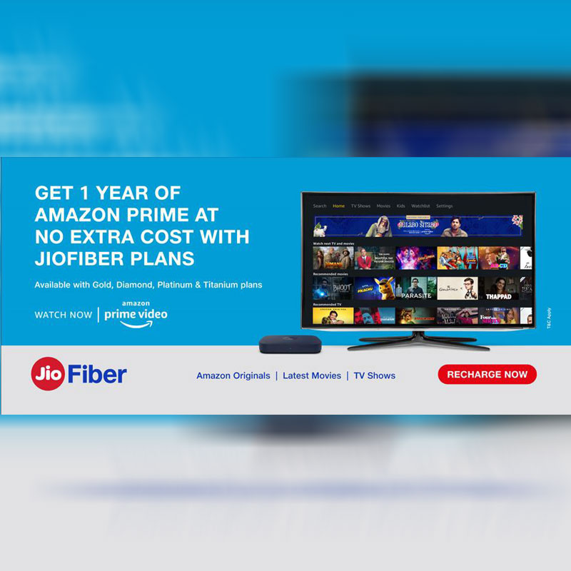 Amazon Prime Video strikes partnership with Jio