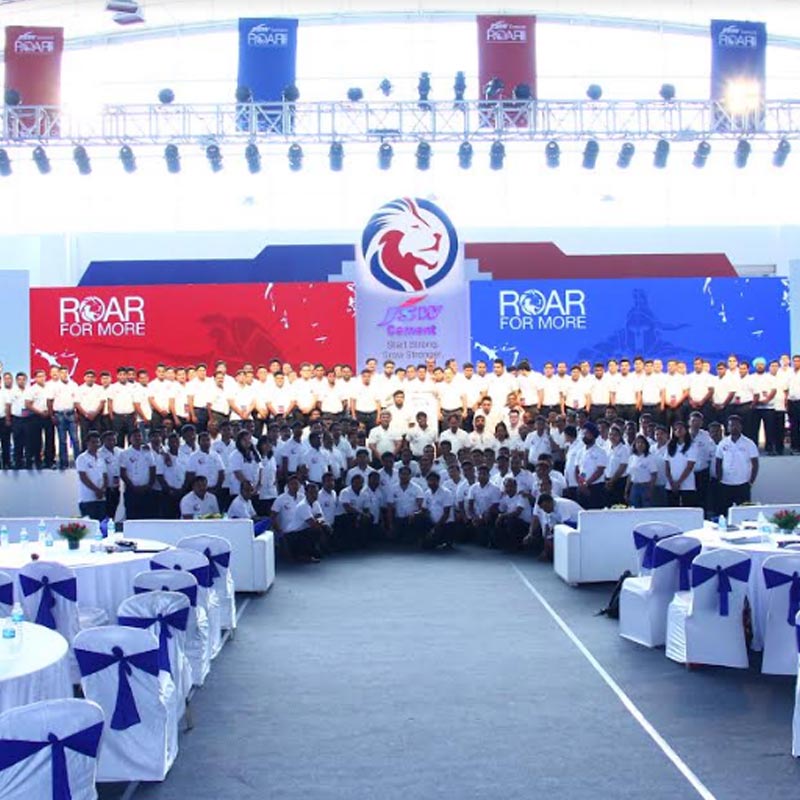 JSW Cement’s Annual Sales Conference 2019 executed to perfection by Dome Entertainment