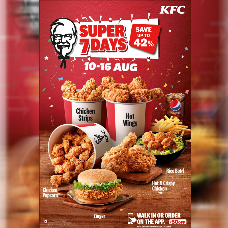 KFC’s super 7 days are here!