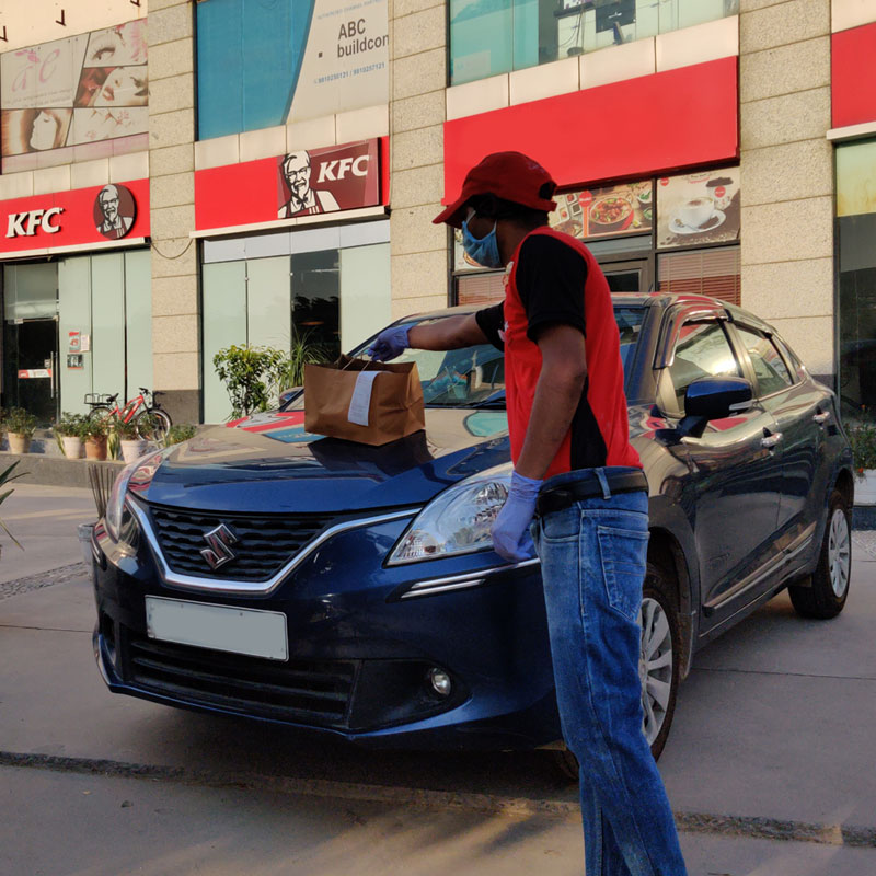 Safeguarding consumer safety, KFC to deliver right to your car or bike