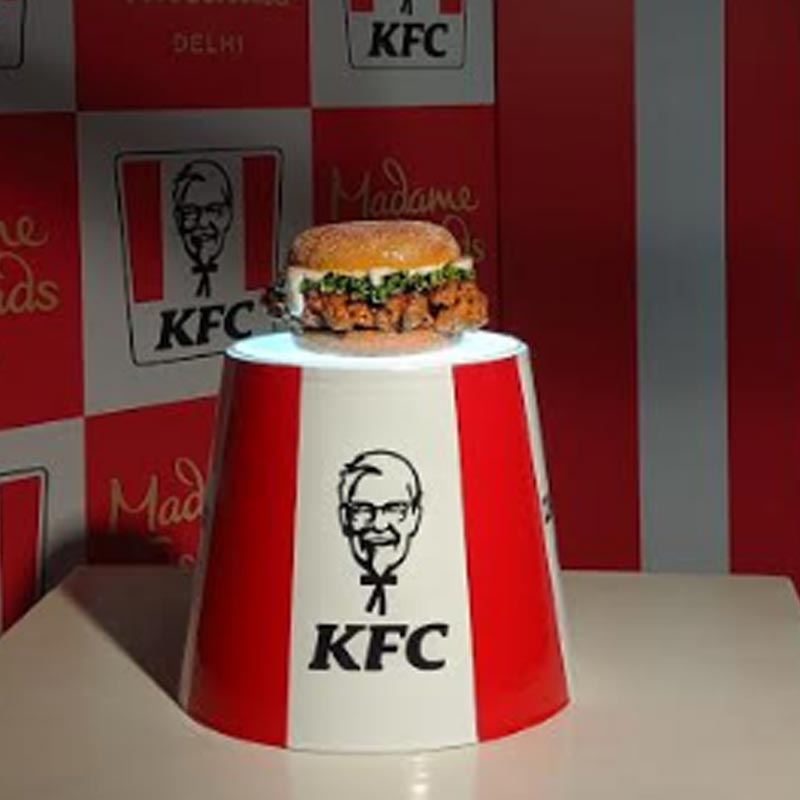 Madame tussauds delhi unveils KFC’s zinger Aka ‘the original celebrity burger’