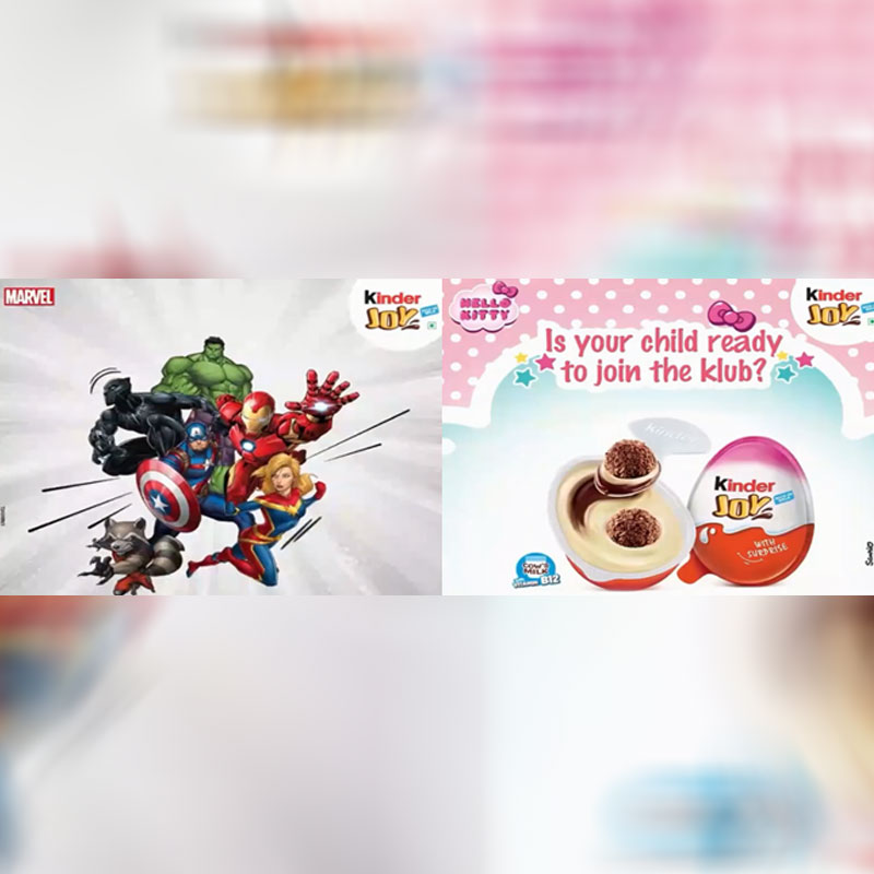 Kinder Joy brings the limited edition of ‘Hello Kitty’ and ‘Marvel’ surprise toys