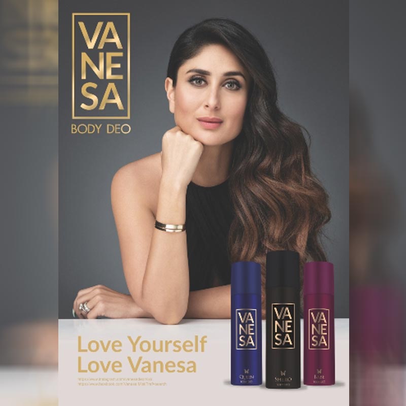 Brand Vanesa ramps up its glam quotient; brings Bollywood superstar Kareena Kapoor Khan on board as its brand ambassador