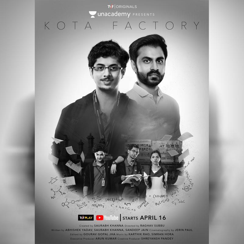 The Viral Fever and Unacademy bring forth the life of IIT aspirants with TVF Original ‘Kota Factory’