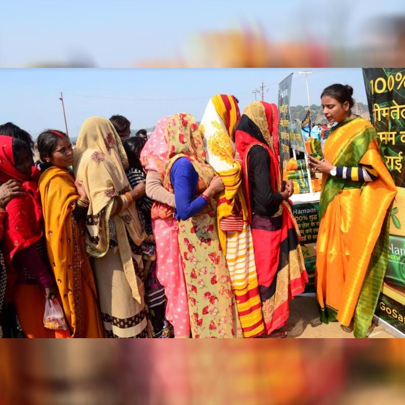 Hamam takes an innovative approach to uphold the dignity of women devotees at the Kumbh