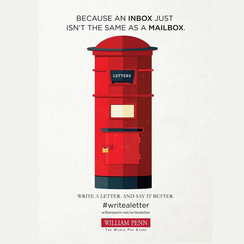 William Penn encourages you to ‘write a letter…’