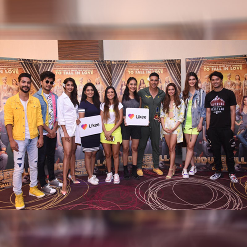 Want to be movie stars in Housefull 4? join Likee to make it happen
