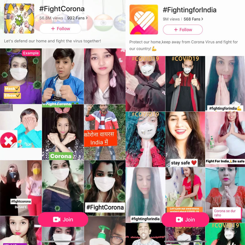 Short video app Likee educating people on corona, busting myths