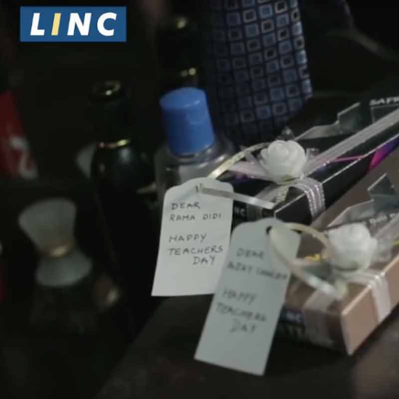 Linc Pens shows love for teachers who taught life lessons