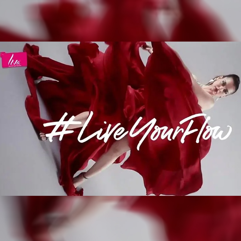 Liva launches its new campaign #LiveYourFlow