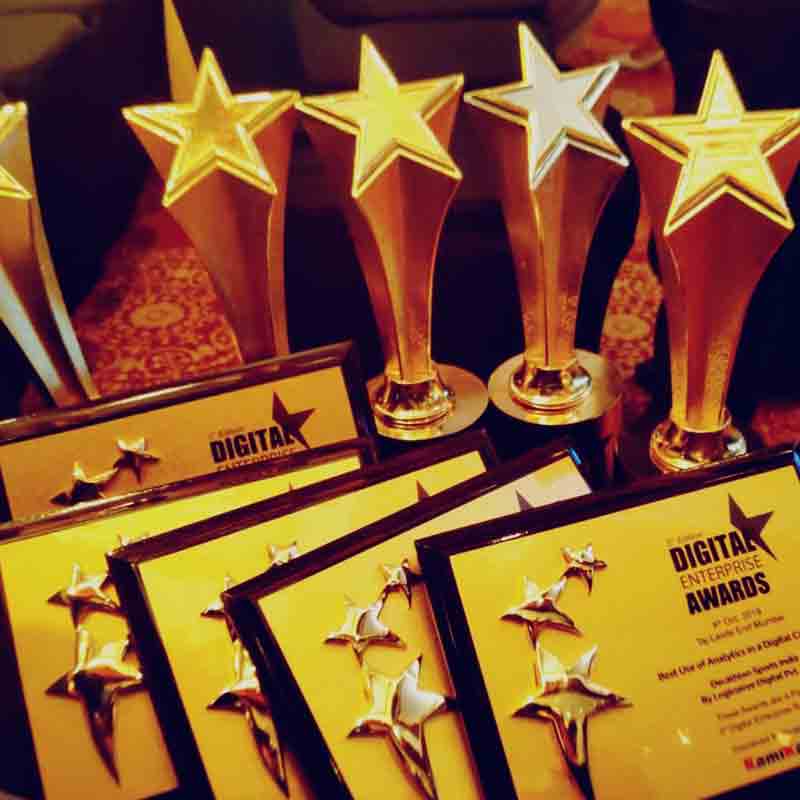 Logicserve Digital bags 5 awards at the 3rd Digital Enterprise Awards & B2B Marketing Awards 2019