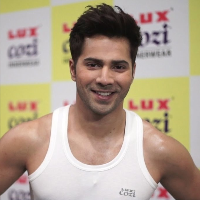 Varun Dhawan shows off his Lux Cozi undergarments