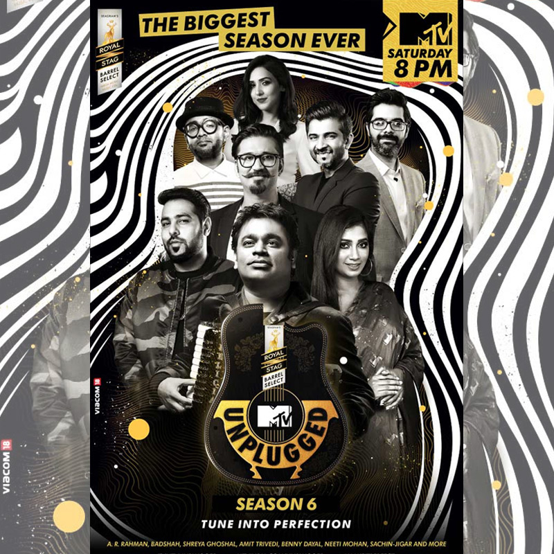 ‘MTV Unplugged’ 6 line-up includes Rahman, Shreya, Badshah & Amit Trivedi