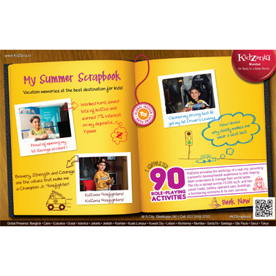 KidZania rings in summer with ‘Scrapbook’ campaign