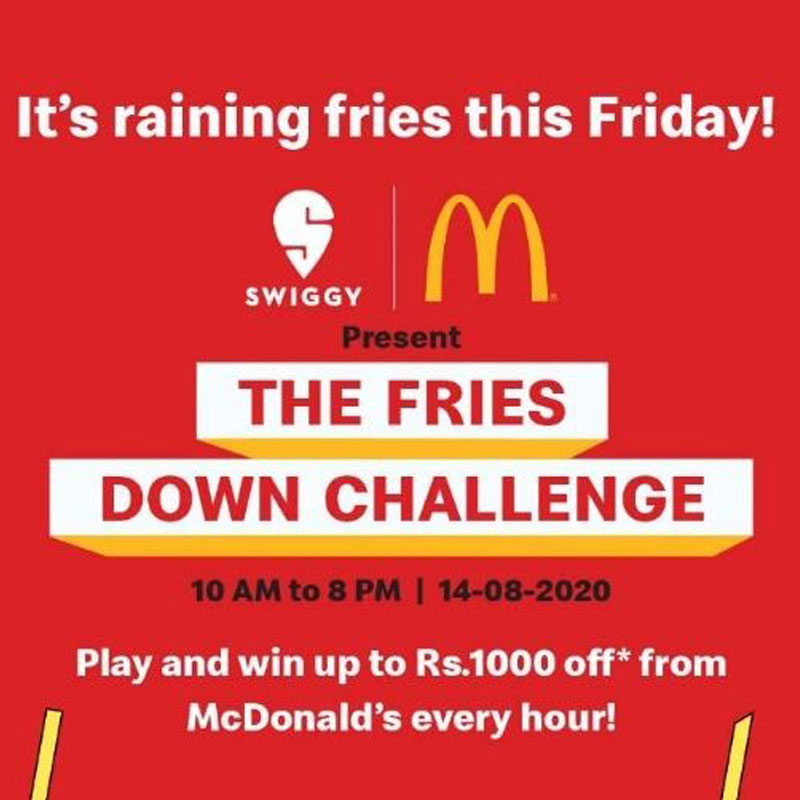 Savour McDonald’s falling fries in this new AR Instagram Game
