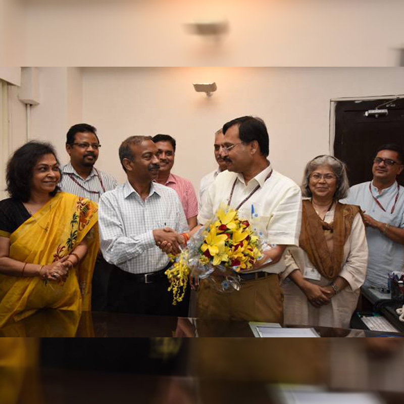 MIB’s new secy Amit Khare joins office