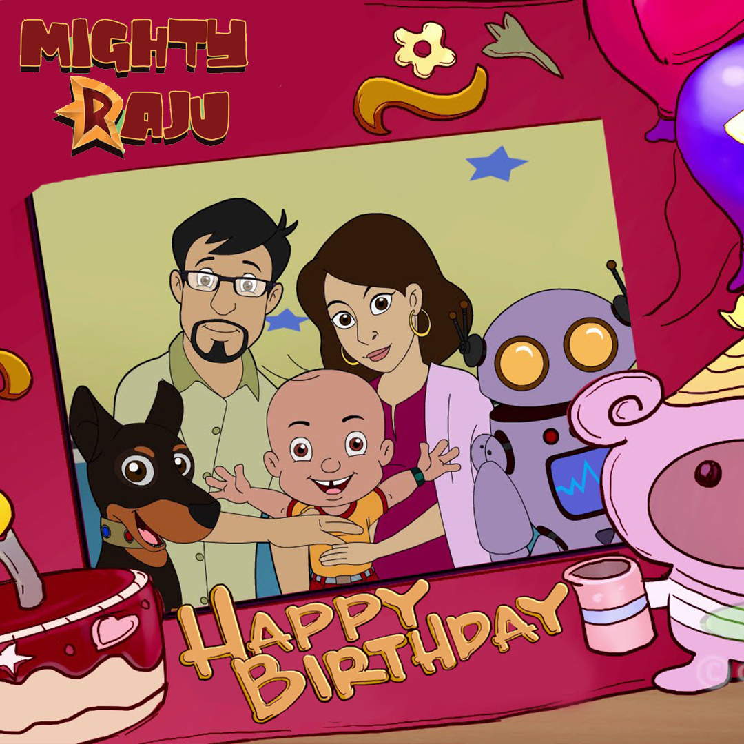 Pogo celebrates Mighty Raju’s birthday