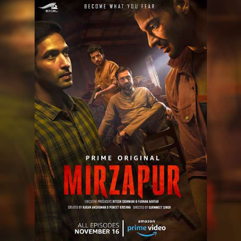 Amazon Prime Video India and Excel Media & Entertainment Release the Trailer of the Highly Anticipated Prime Original Series, Mirzapur