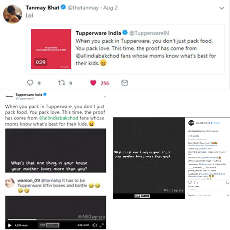 Tupperware agency Pulp Strategy milks AIB post