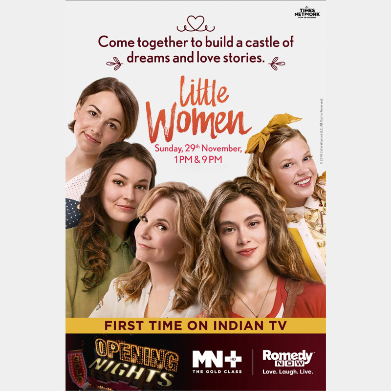 MN+ & Romedy NOW to simulcast Indian television premiere of Little Women