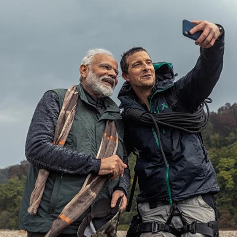 Embark on a never seen before adventure with PM Narendra Modi and Bear Grylls in Discovery’s iconic and hugely popular franchise ‘Man Vs Wild’