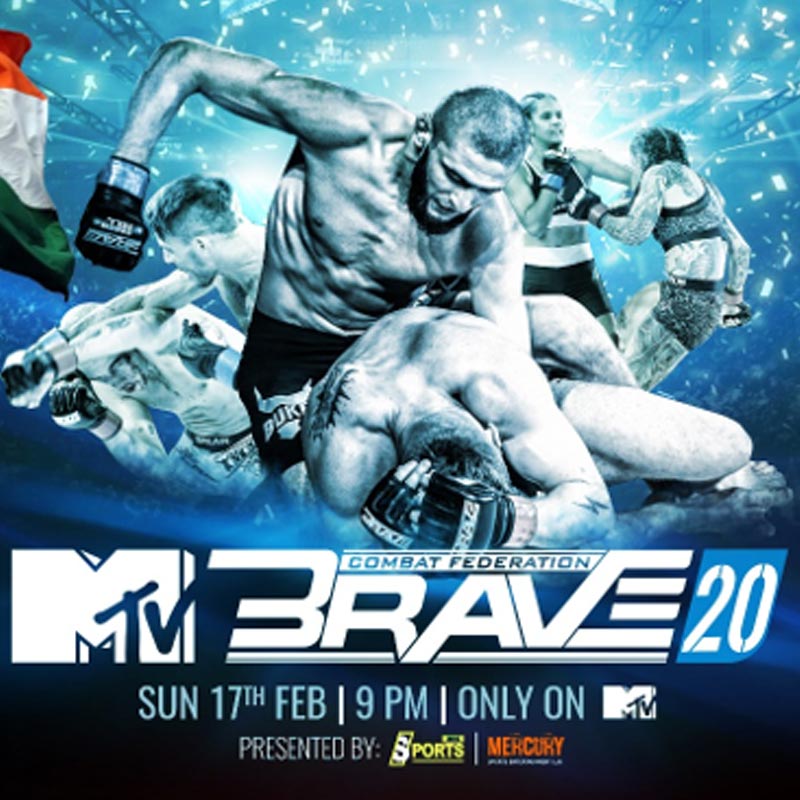 MTV associates with Brave Combat Federation for ‘Brave 20’