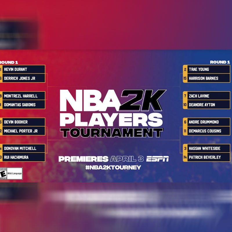 NBA players go head-to-head in first-ever ‘NBA 2K players tournament’