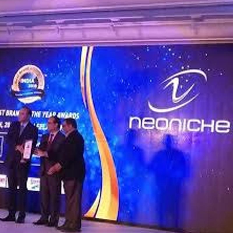 NeoNiche Integrated Solutions named india’s best event management agency at india’s no1 brand awards