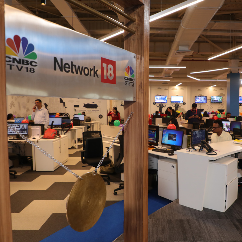 Network18 Commissions the Biggest Media Facility in the Country