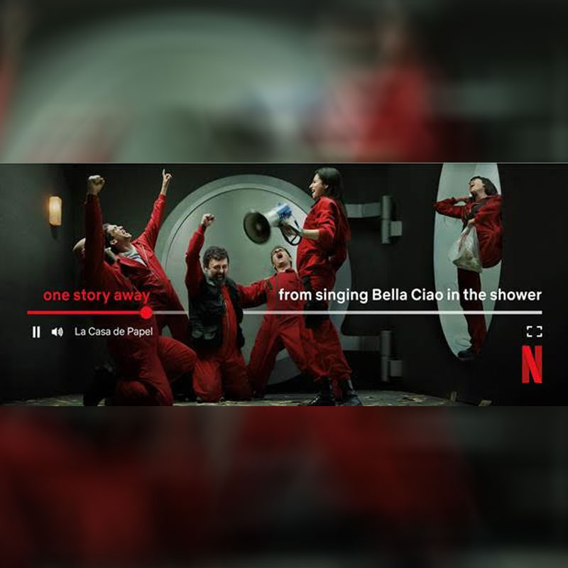 Netflix celebrates storytelling with its new campaign