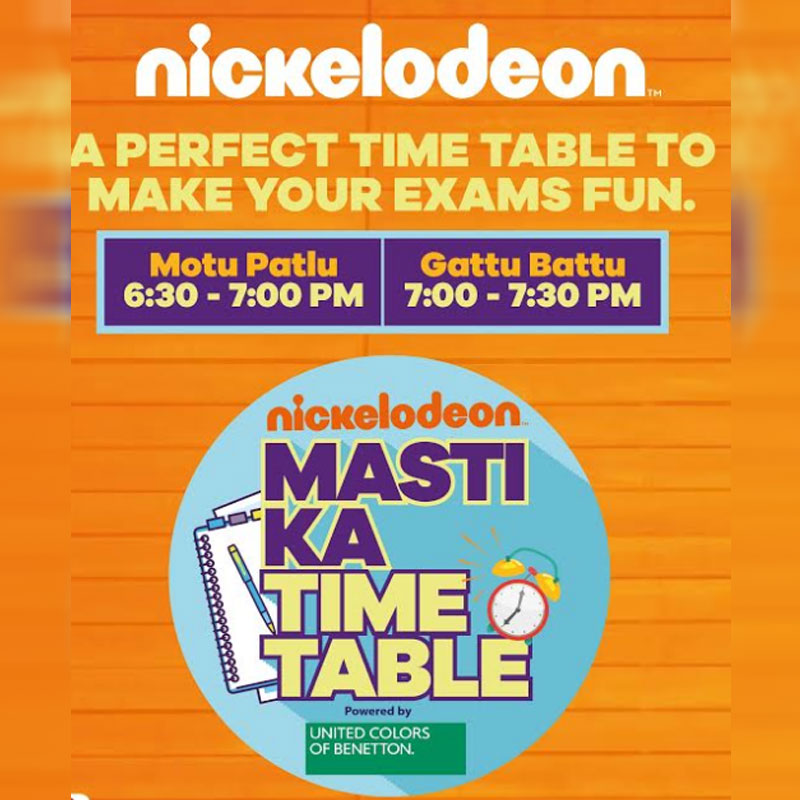 Nickelodeon all set to de-stress kids this exam season