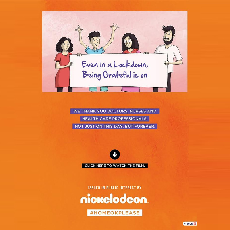 #HomeOkPlease says Nickelodeon