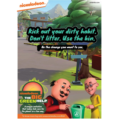 Nickelodeon mobilises Gen-Next with Big Green Help 2015
