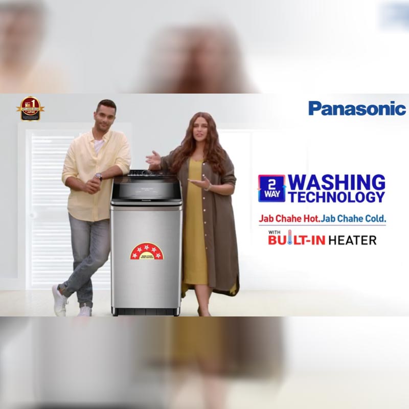 Panasonic launches ‘Jab chahe hot, Jab chahe cold’ campaign for washing machine