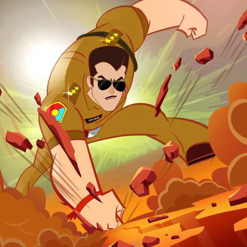 Cosmos-Maya’s next animation magnum opus is a series inspired by Chulbul Pandey, the iconic cop immortalized by Salman Khan in the blockbuster Dabangg, produced by Arbaaz Khan